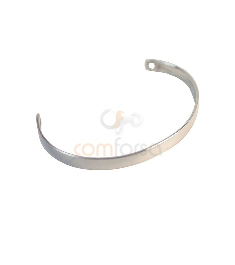 Sterling Silver 925 Flat Bracelet