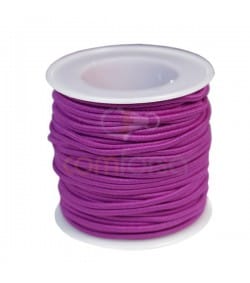 Fuchsia elastic cord 2 mm