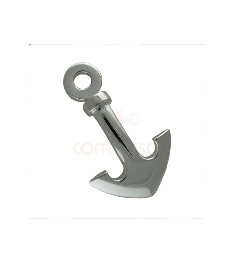 Anchor 25 X 15 mm Silver 925