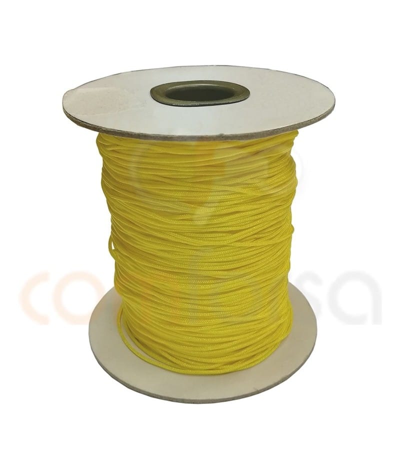 Braided Nylon 1mm (meters) Yellow