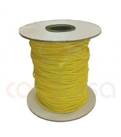 Nylon trenzado 1mm (metros) Amarillo