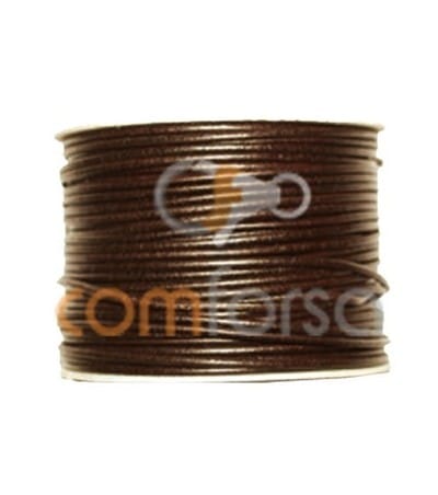 Brown leather 2.5 mm premium quality