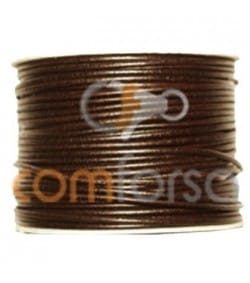 Brown leather 2.5 mm premium quality