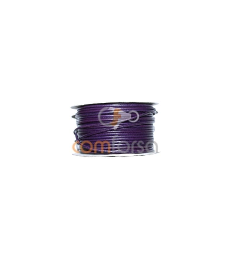 Cuero morado 2.5 mm Calidad premium