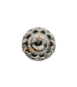 Tuerca universal 6mm Oro blanco 750
