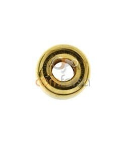 Gold filled roundel 3 mm 14/20