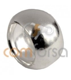 Sterling silver 925 spacer bead 6 mm