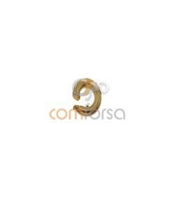 18kt Yellow gold round jumpring 3mm