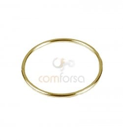 Anilla hilo circular 20 mm plata 925ml