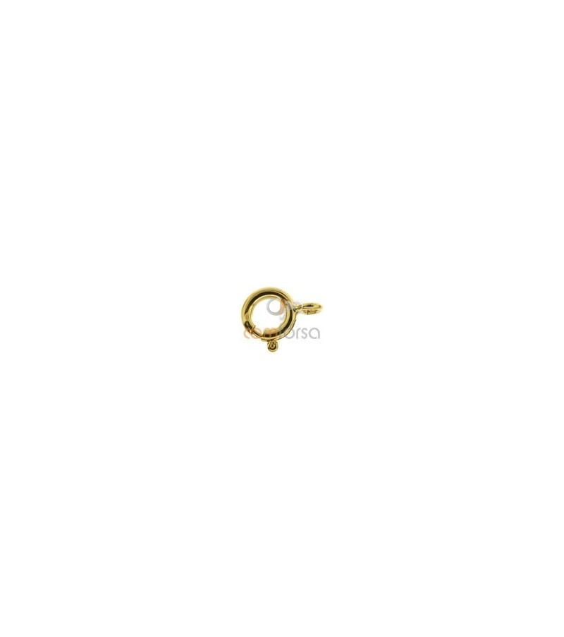 Gold filled extra weight spring ring 8 mm 14/20