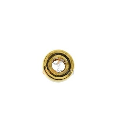 Gold filled roundel Donut 5 mm 14/20
