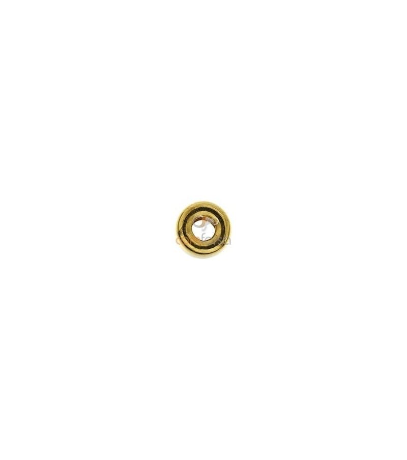 Gold filled roundel Donut 5 mm 14/20