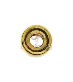 Gold filled roundel Donut 5 mm 14/20