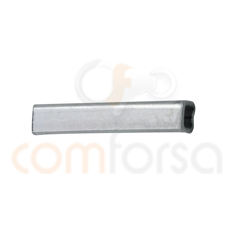 Tubo cuadrado 2 mm (ext.) X 10 mm