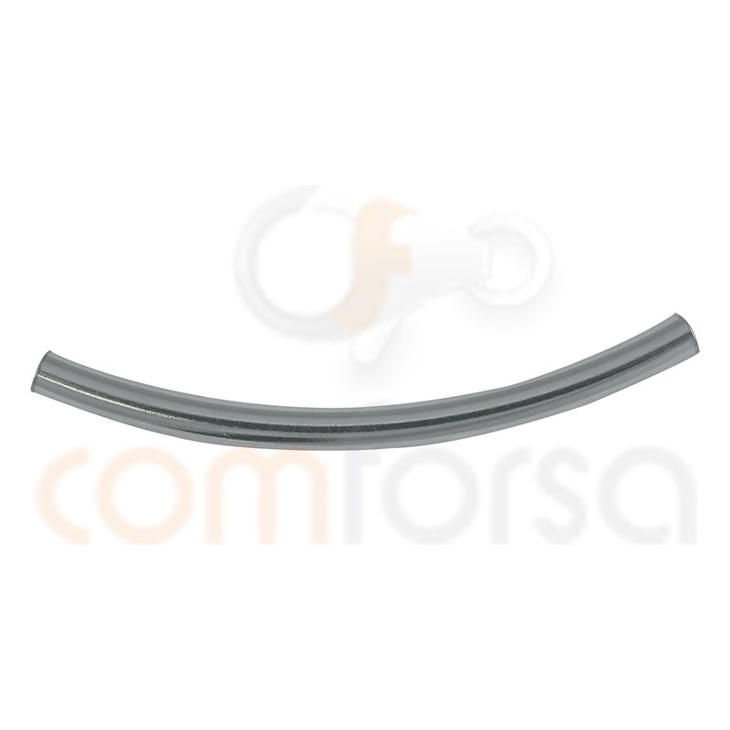 Tubo curvado 2 mm (ext) x 30 mm