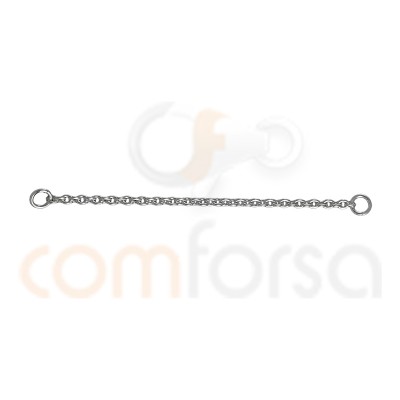Sterling silver 925 Thick Safety chain 56 mm