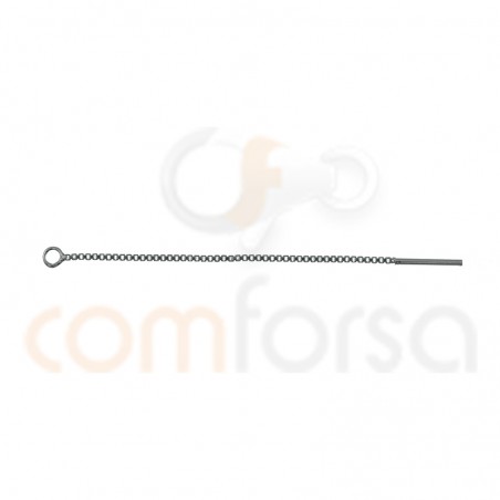 Sterling silver 925 Ear thread chain 40 mm