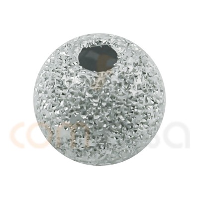 Sterling silver 925 Round laser cut bead 3 mm