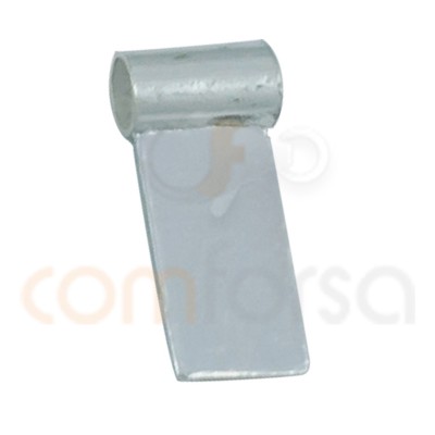 Base para pegar 12 x 5mm con tubo plata 925ml