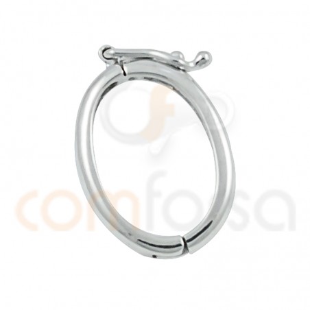 Acorta collar 24mm plata 925ml