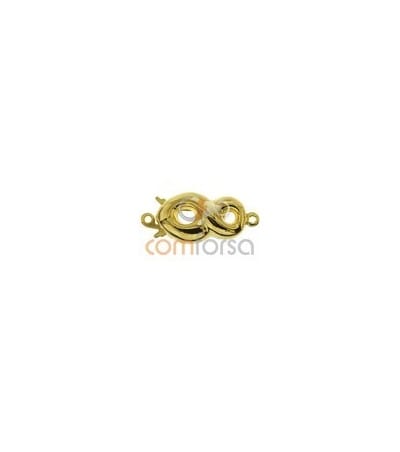 Gold plated sterling silver 925 Necklace clasp 