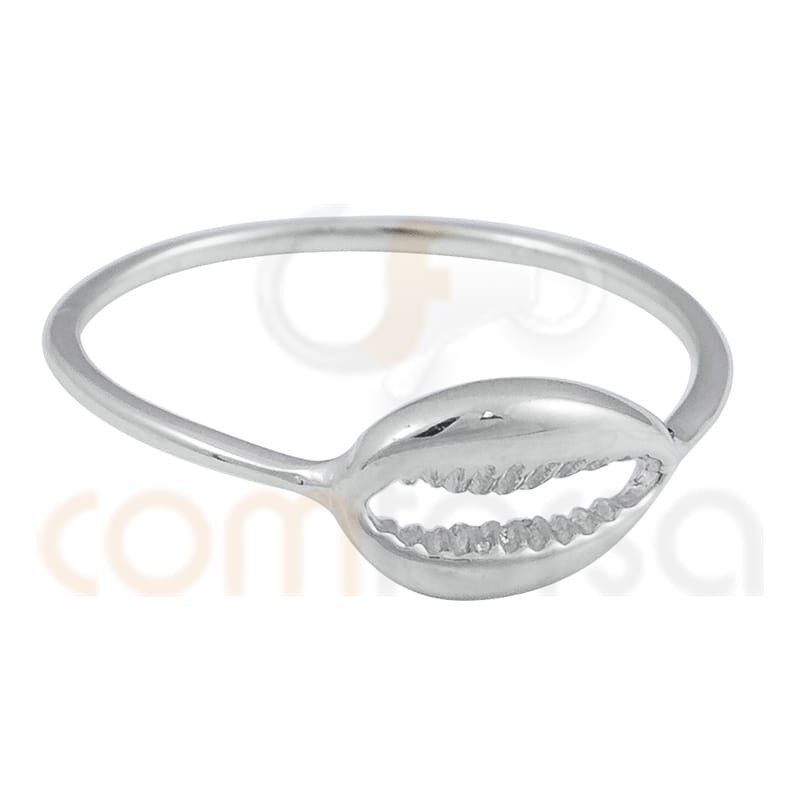 Sterling silver  925 shell ring