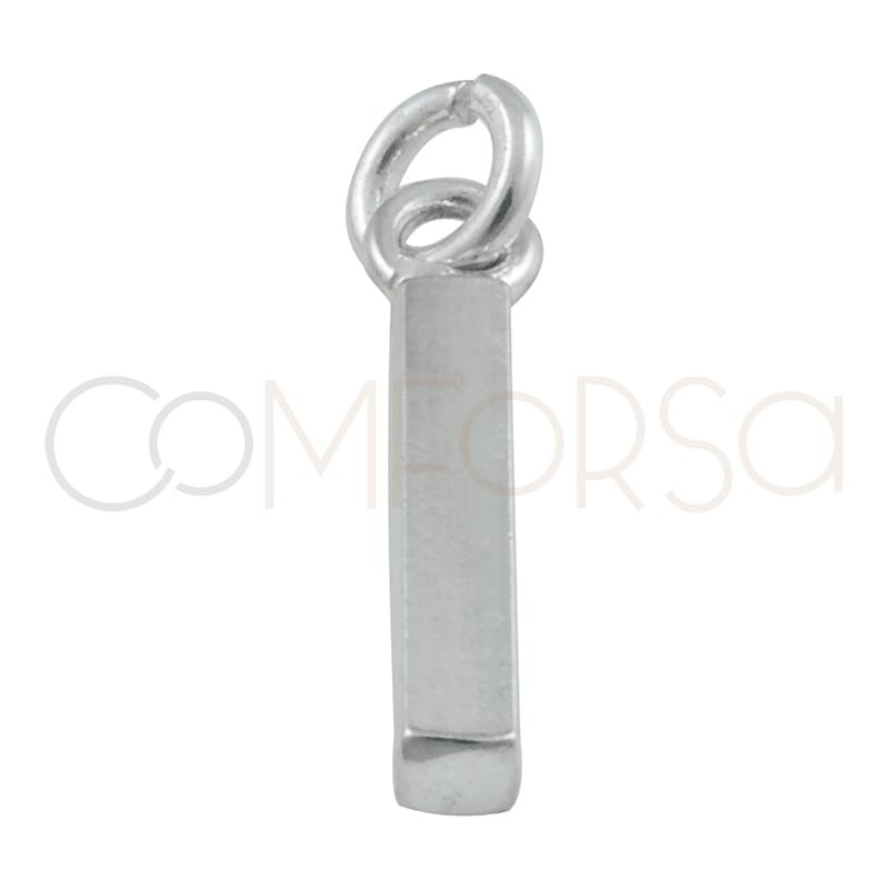 Dije barra 10 x 2 mm plata 925