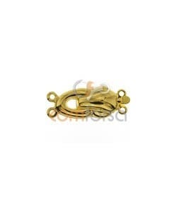 Sterling silver gold plated 925 clasp