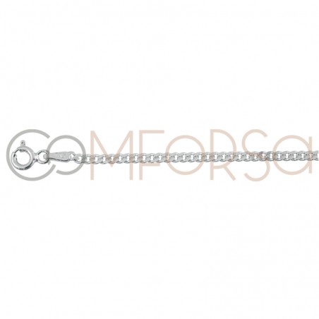 Sterling silver 925ml curb chain 2.1mm