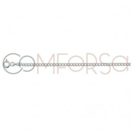 Sterling silver 925ml curb chain 1.2 mm