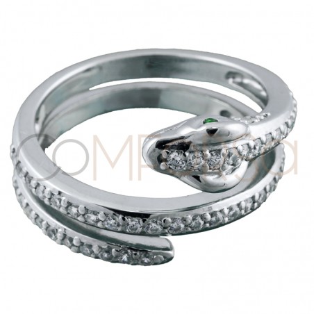 Sterling silver 925 snake ring