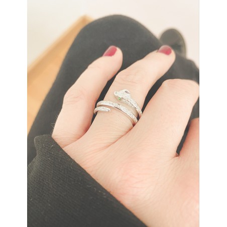 Sterling silver 925 snake ring