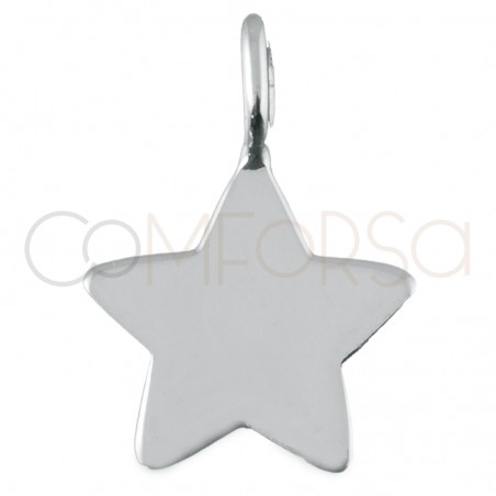 Colgante estrella plata 925 ml