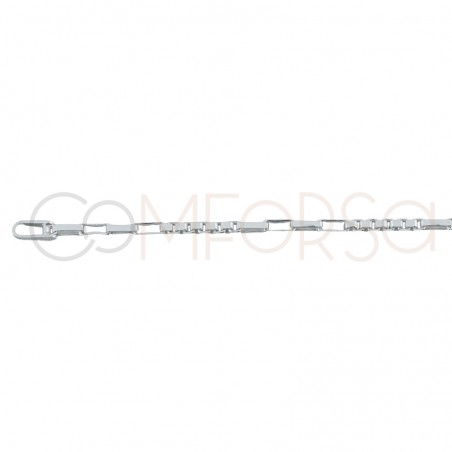 Cadena veneciana 1.5mm plata 925ml