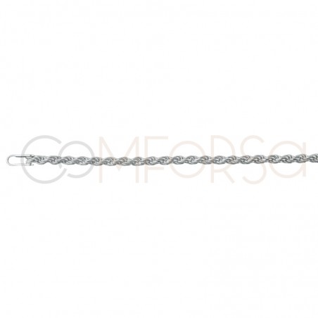Sterling silver 925 1.7 mm rope chain