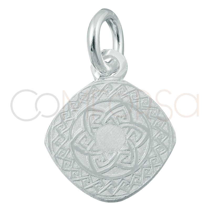 Colgante Azteca 10 mm plata 925