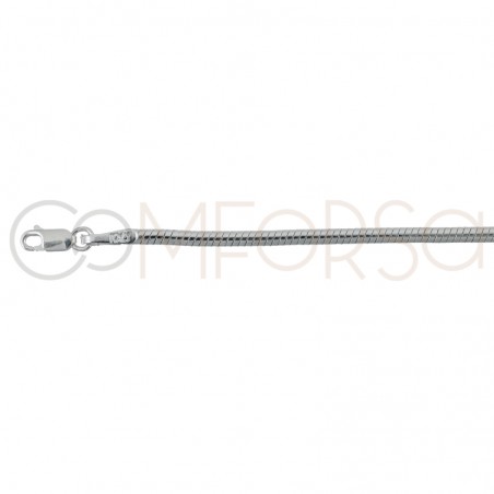 Sterling silver 925ml round snake chain 1.7 mm
