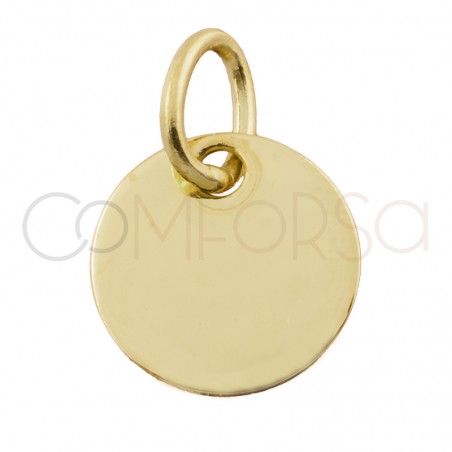 Engraving + Medallion 15mm with Jump Ring (alloy)