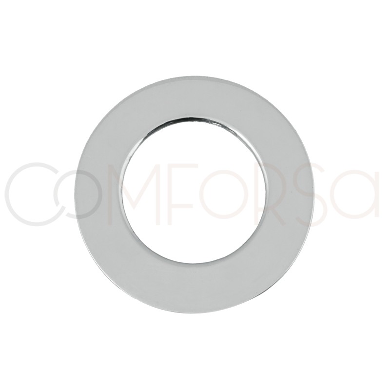 Buy Doughnuts online : Engraving 1 side Sterling Silver 925 Flat