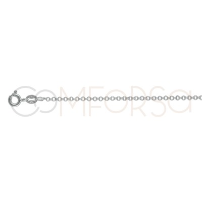 Sterling silver 925 rolo chain 1mm