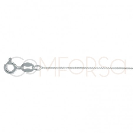 Sterling silver 925 thin box chain 0.7 mm