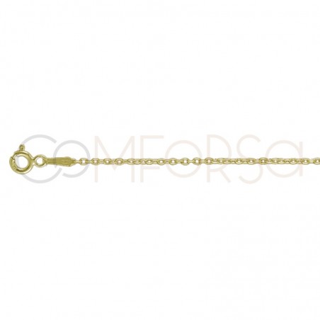 Sterling silver 925 forçat chain 1.9 x 1.6 mm