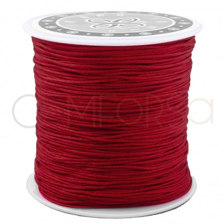 Nylon trenzado 0.8 mm rojo