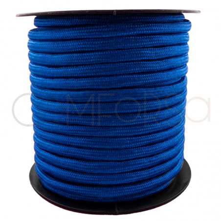 Parachute cord 5mm bright blue