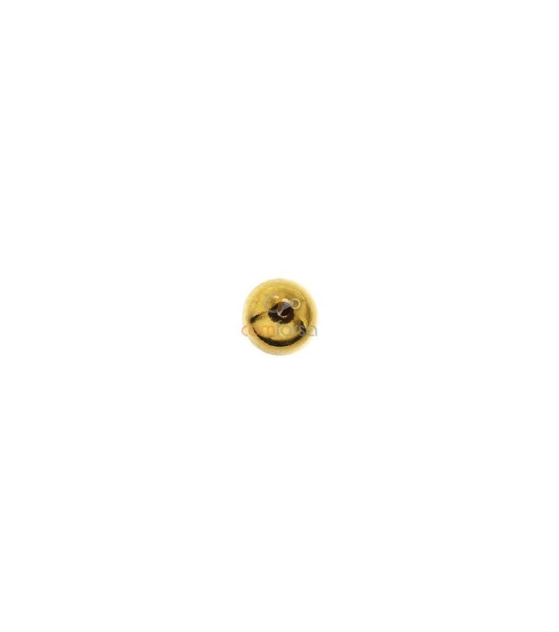 Bola lisa 5 mm Oro 750