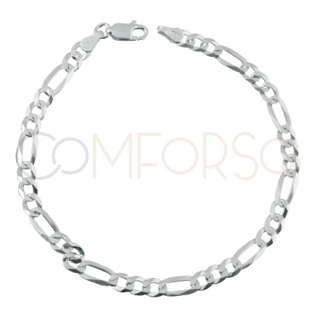 Pulsera modelo 3x1 20cm plata 925