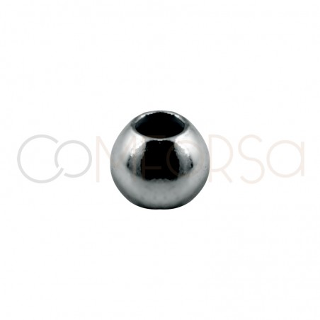 Bola lisa 2 mm (0.9) plata rodiada