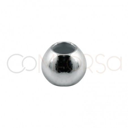 Sterling Silver 925 Gold-plated flat Ball 2.5 mm (1.2)