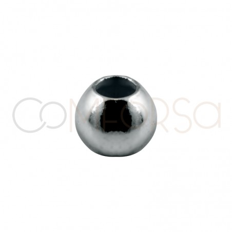 Bola lisa 2,5 mm (1,2) plata rodiada