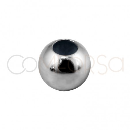 bolita lisa 3 mm (1.2) plata 925 ml